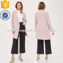 Rosa Asymmetrische Split Jacke OEM / ODM Herstellung Großhandel Mode Frauen Bekleidung (TA7004J)
